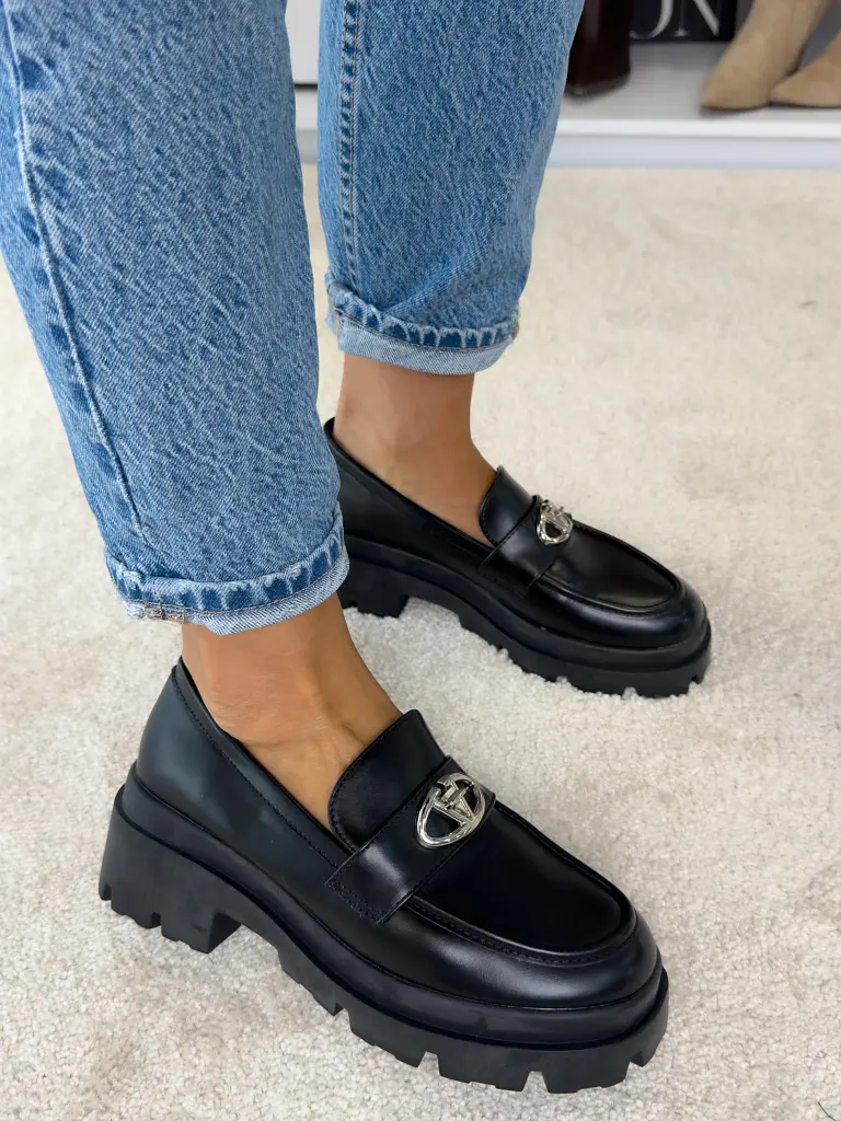 Fekete mokaszín EFORA - next