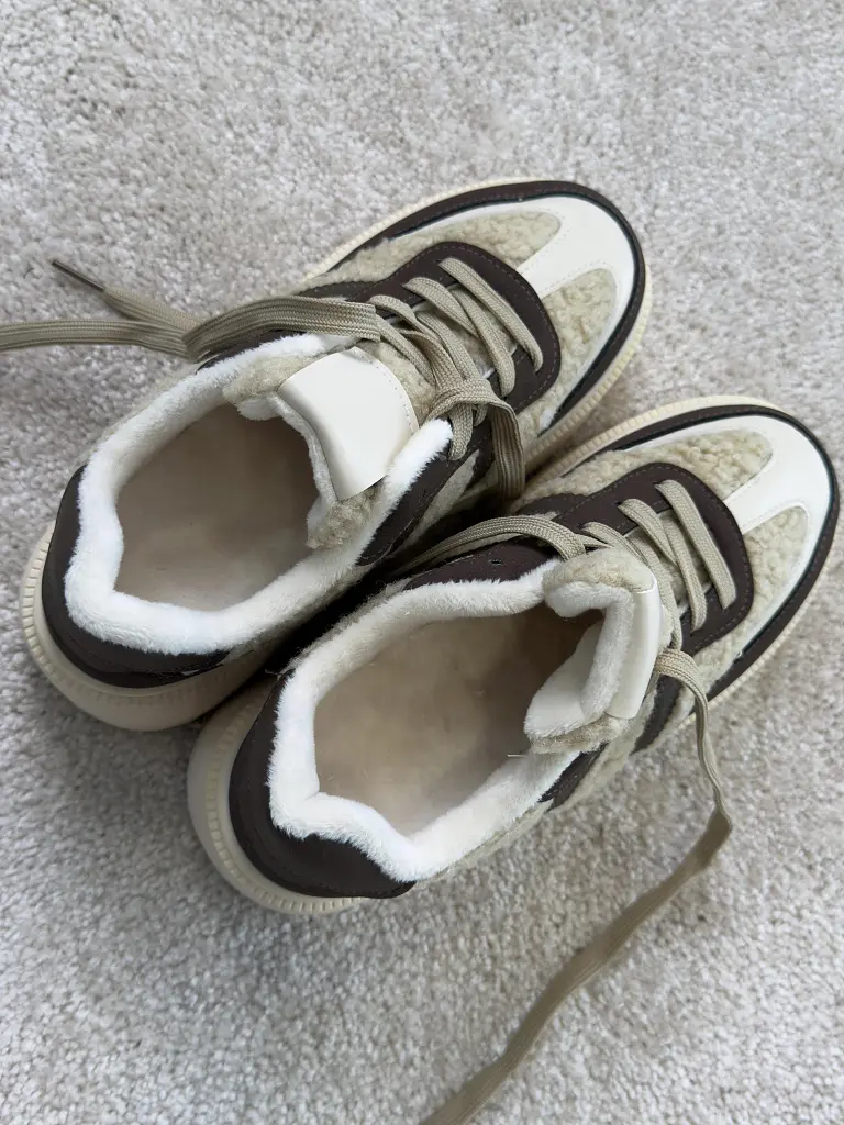 Platformos teddy sportcipő ISRA - next