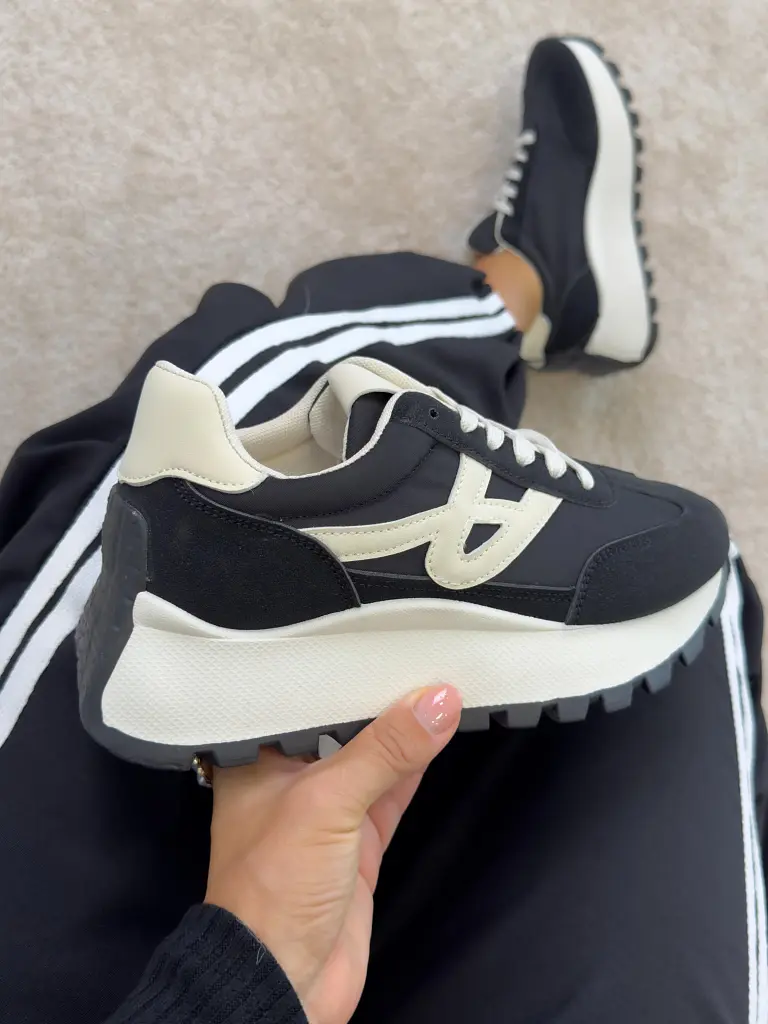 Platformos velúr női sportcipő ADANE - next