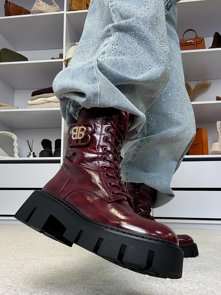 Női magasszárú cipő PELONA - next