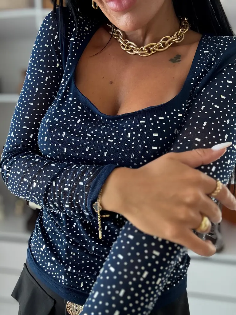 Siffon felső kövecskékkel SHARITA - next