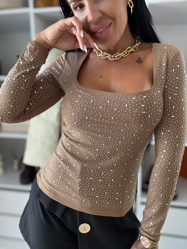 Siffon felső kövecskékkel SHARITA - next