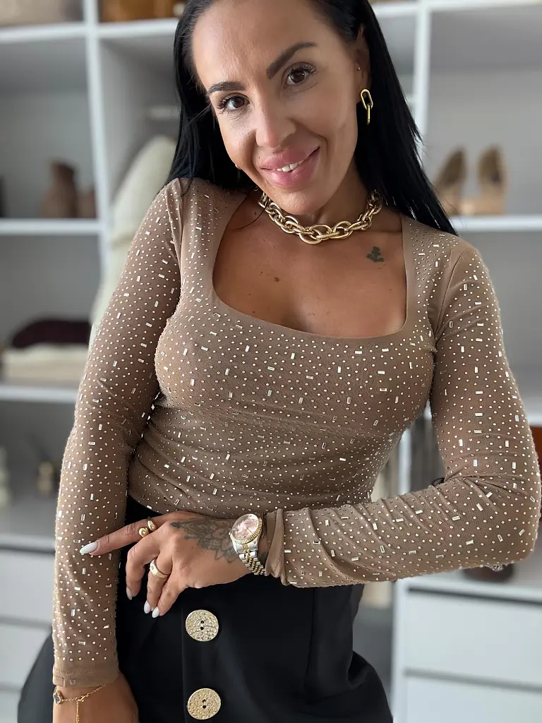 Siffon felső kövecskékkel SHARITA