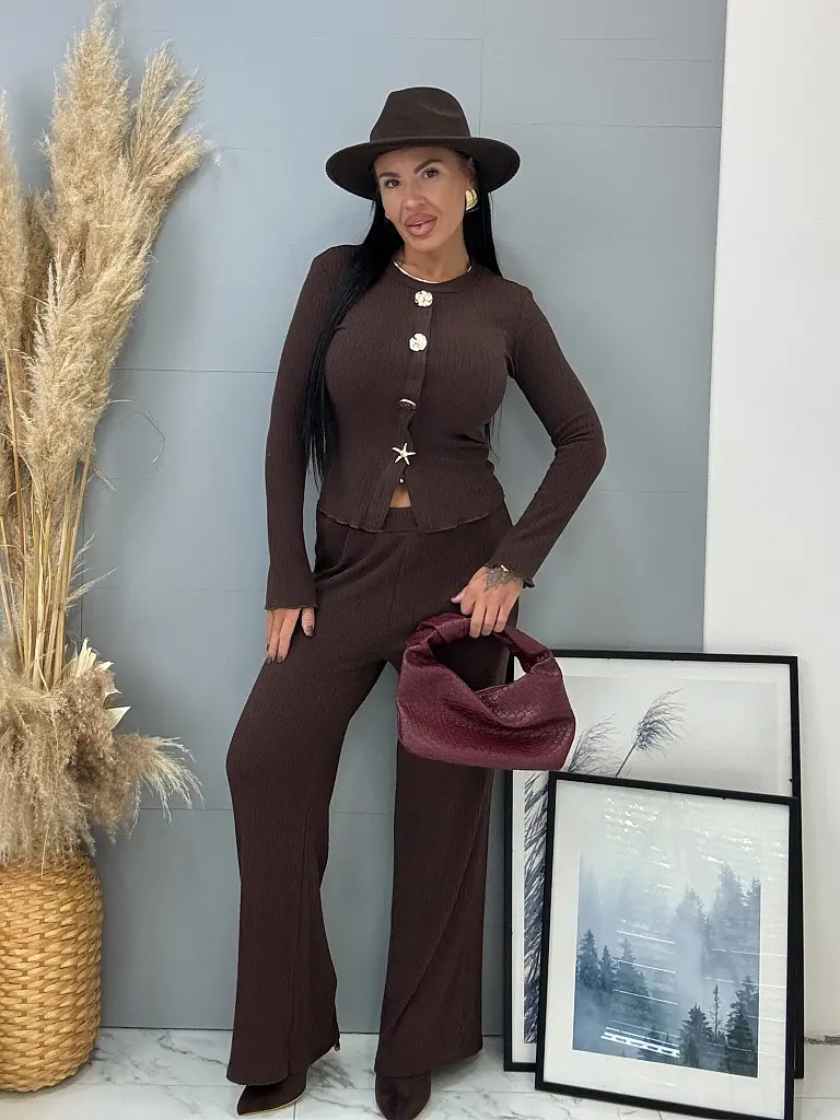 Kétrészes bordázott szett TRISCA - next