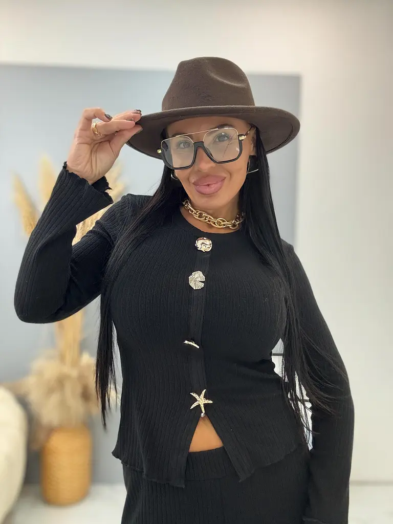 Kétrészes bordázott szett TRISCA - next