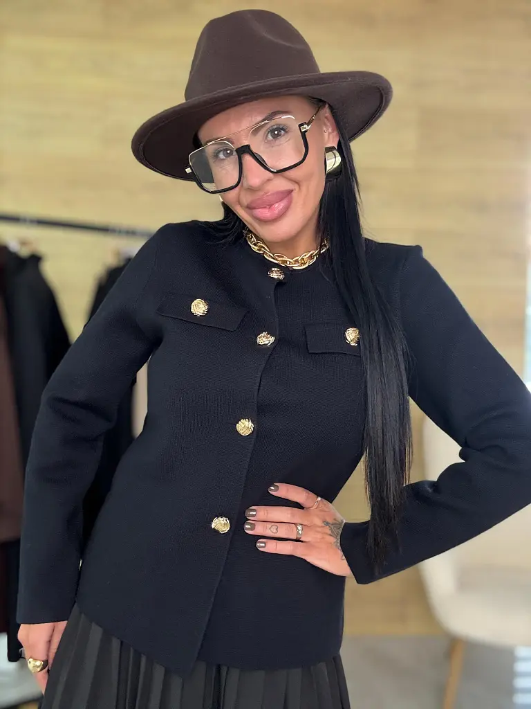 Hosszú ruha szett kardigánnal, övvel LUMAYA - next