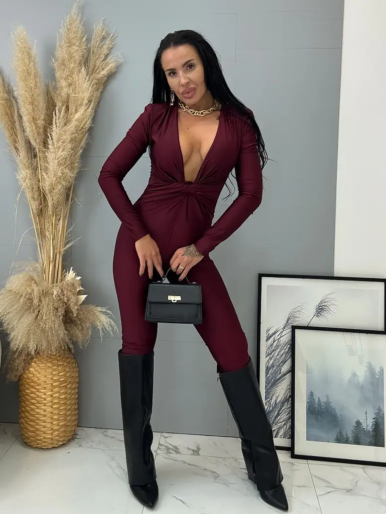 Csillogó anyagú overál STARS