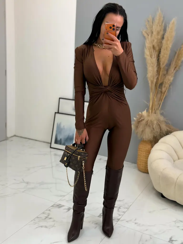 Csillogó anyagú overál STARS - next