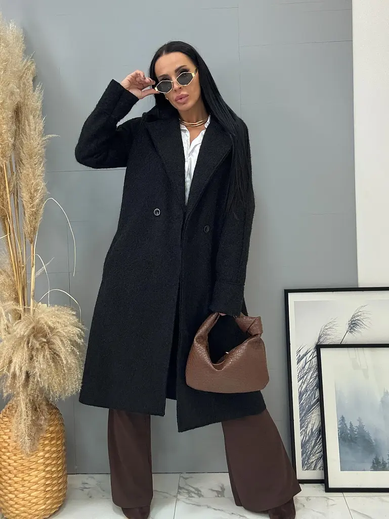 Hosszú csomózott kabát LYSARA