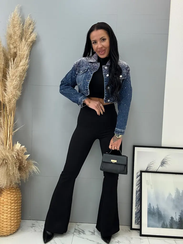 Magas derekú trapéz leggings EILEEN