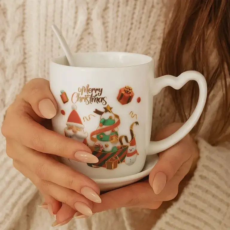 Karácsonyi bögre díszdobozban