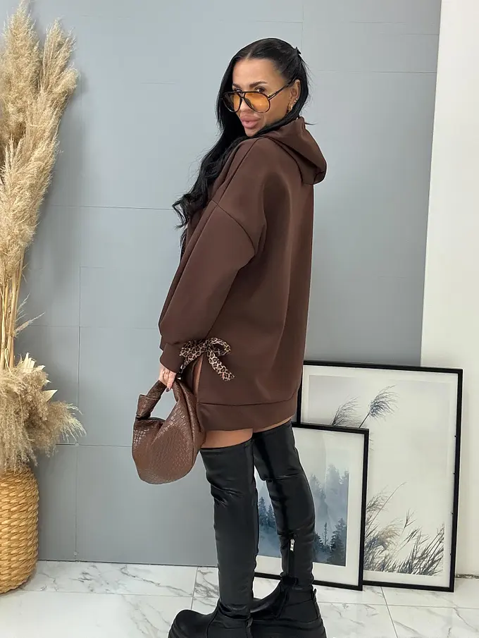 Oversized kapucnis felső VICKY