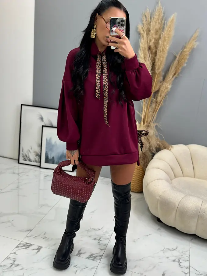 Oversized kapucnis felső VICKY