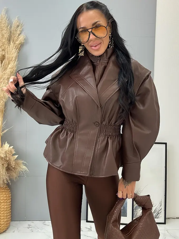 Műbőr kabát ELISE