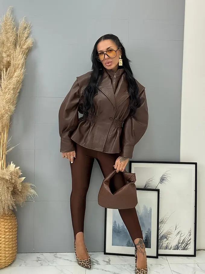 Műbőr kabát ELISE