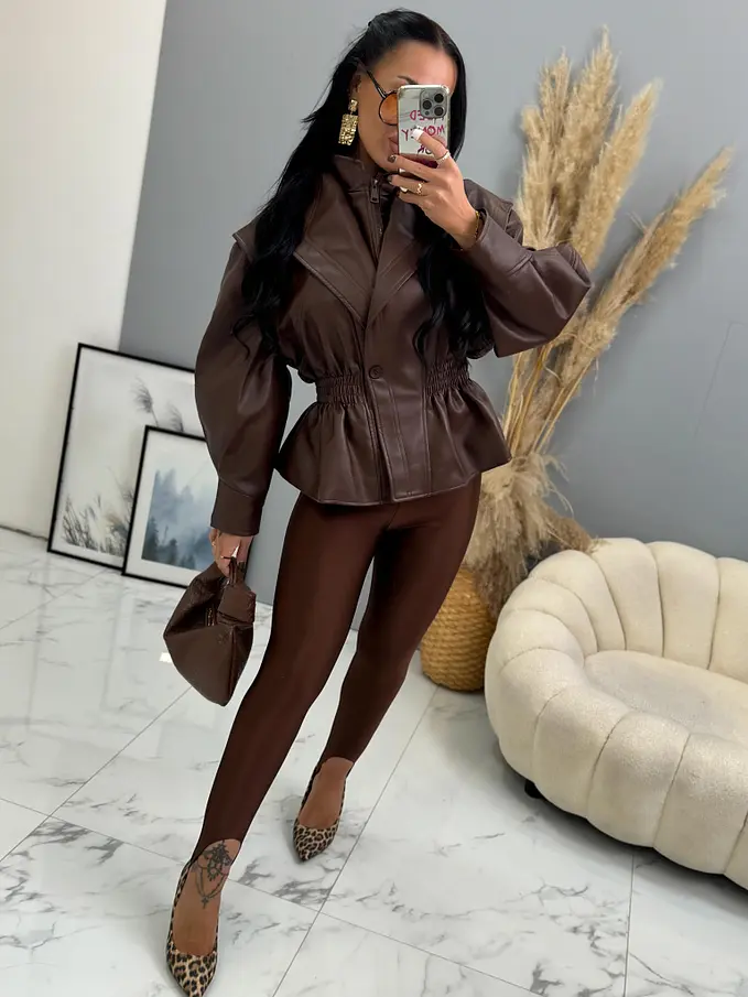 Műbőr kabát ELISE