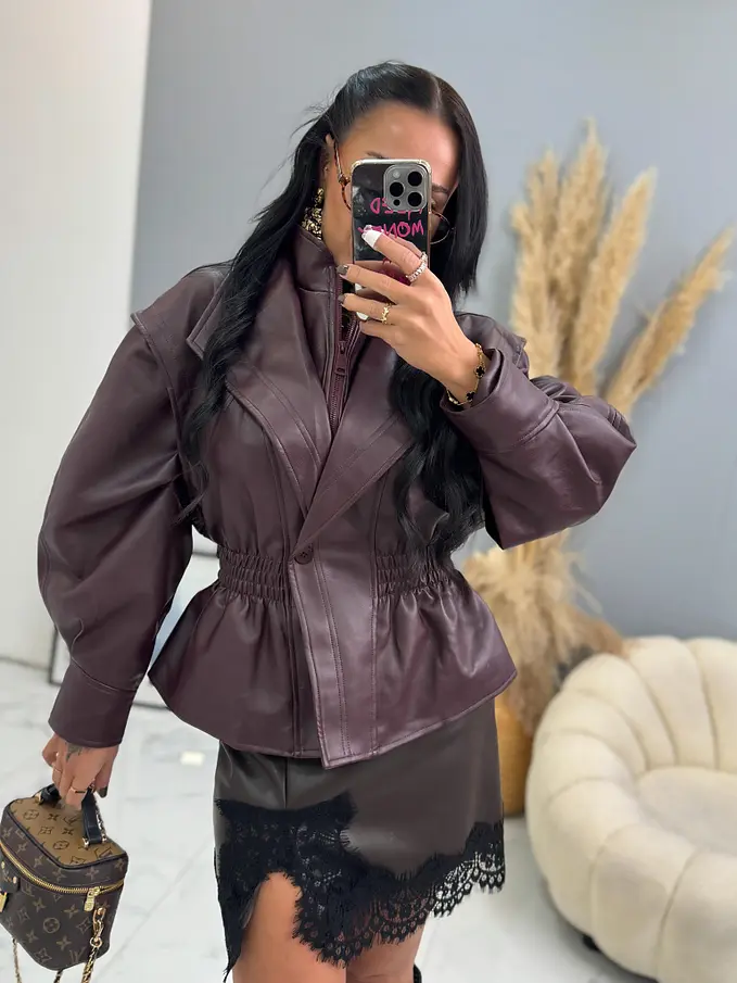 Műbőr kabát ELISE