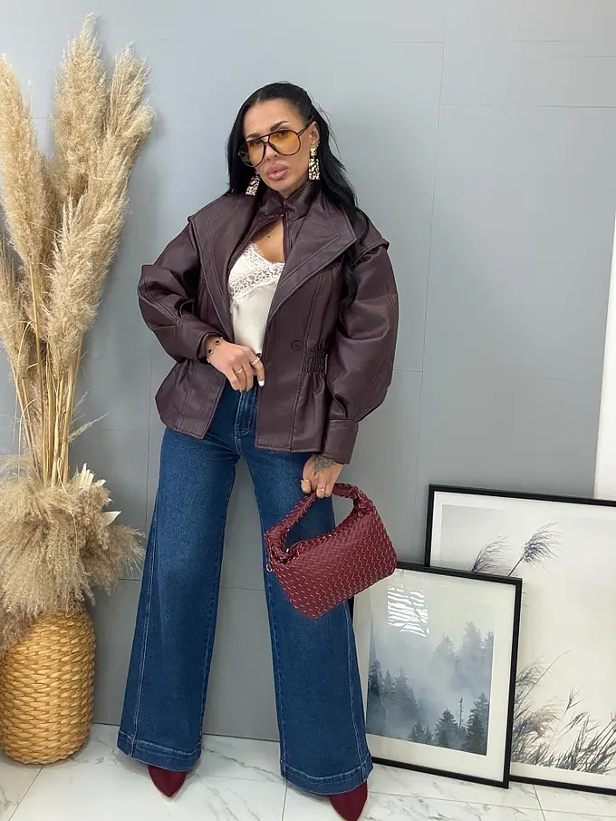 Műbőr kabát ELISE