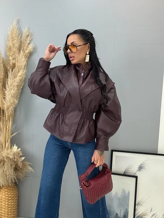 Műbőr kabát ELISE