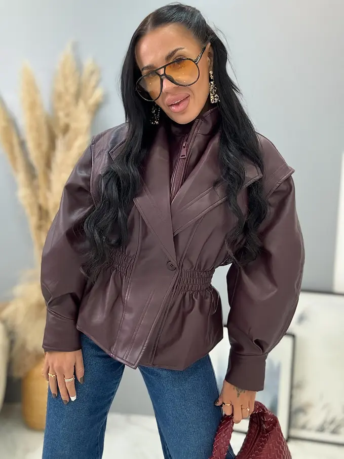 Műbőr kabát ELISE