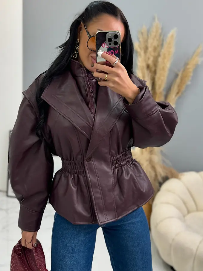 Műbőr kabát ELISE