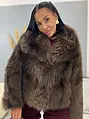 Műszőrme bunda EDINA