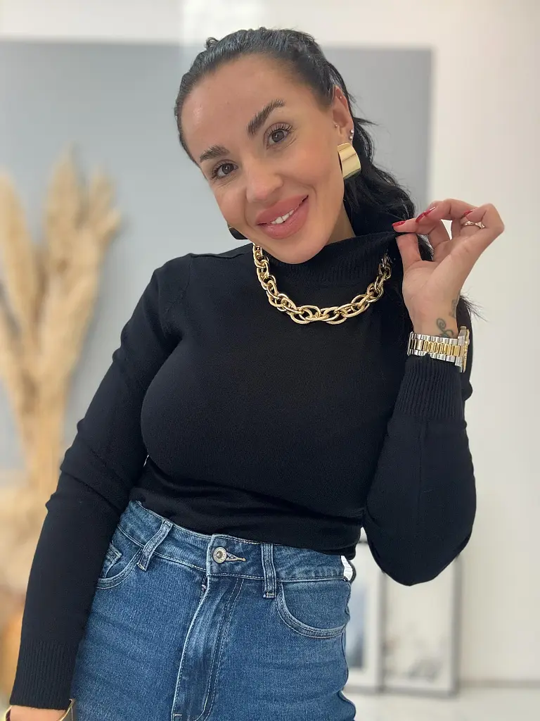 Garbós basic pulóver JORENA - next