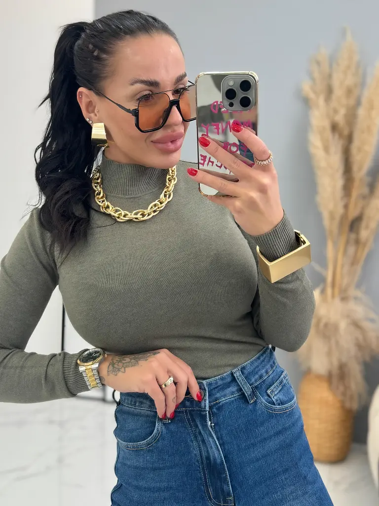 Garbós basic pulóver JORENA