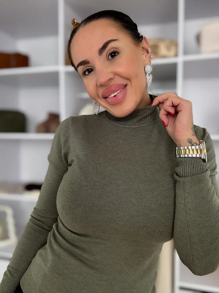 Garbós basic pulóver JORENA - next