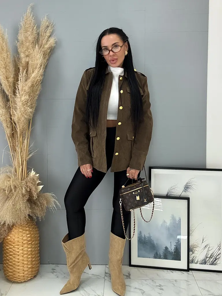 Velúr csizma AVELENA - next