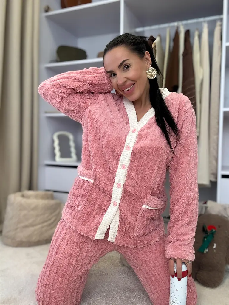 Női meleg pizsama ALANA