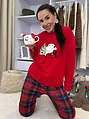 Női meleg pizsama MIKULÁS