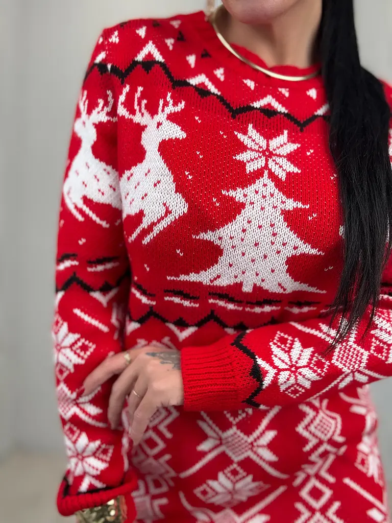 Kötött karácsonyi ruha JELINA - next