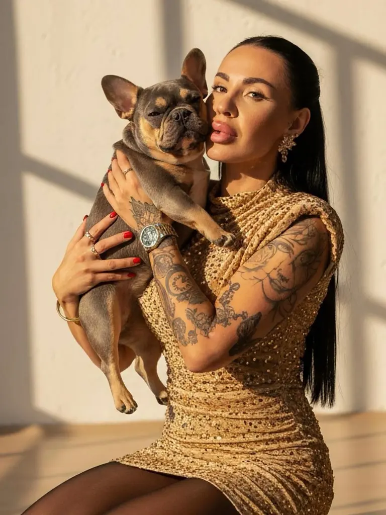 Flitteres bársony ruha AMBERLY