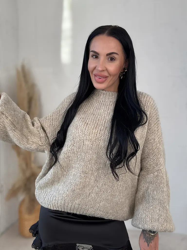 Kötött pulóver EMILIA - next