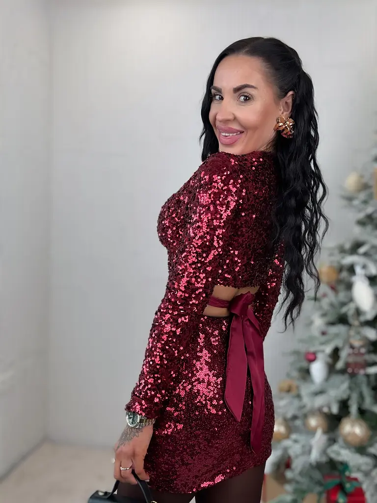 Flitteres női blúz ZARINA