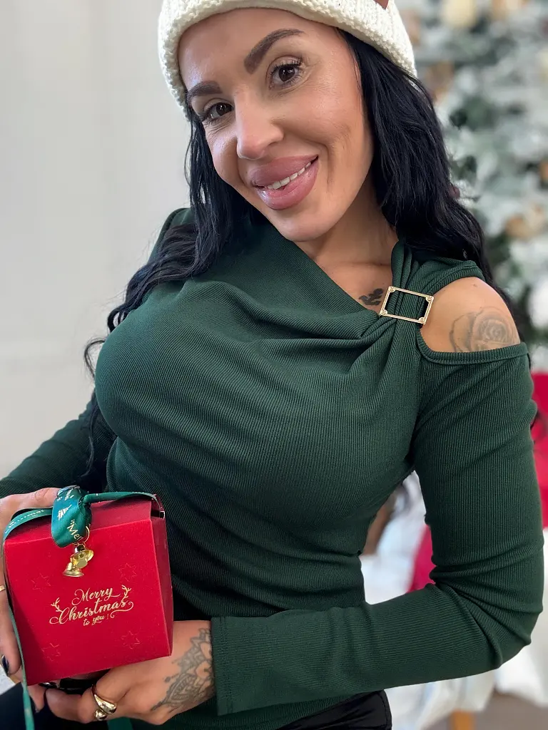 Bordázott anyagú felső arany díszítéssel ULANI - next