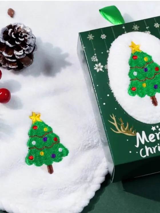 Karácsonyi törölköző KARÁCSONYFA mintával - next