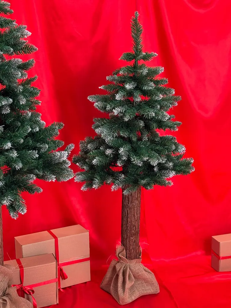 Műfenyő – 180 cm, sűrű, havas ágakkal - next