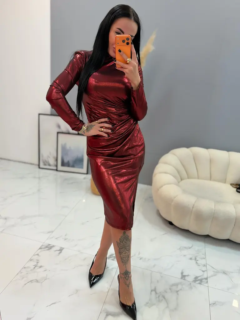 Elegáns csillogós ruha CHEVAUN