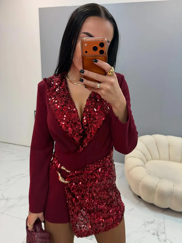 Flitteres overál válltöméssel CRISIA - next