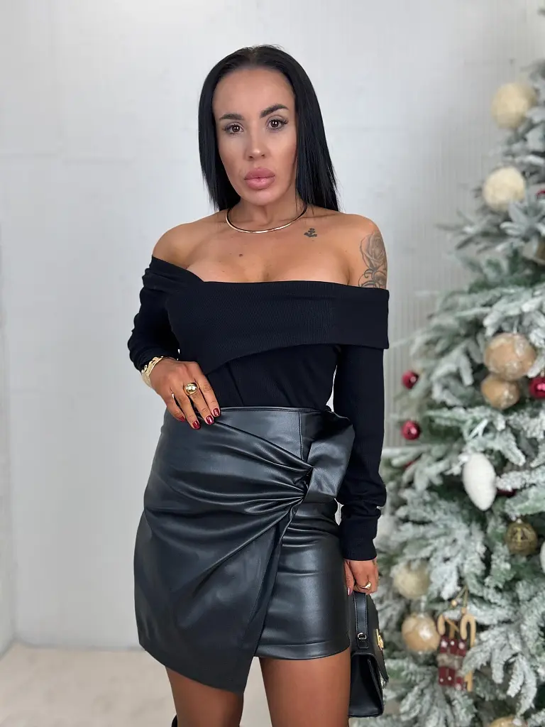 Műbőr szoknya RAFIRA