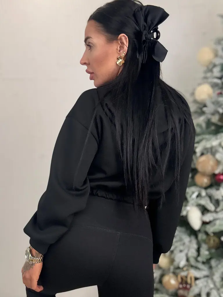 Push-up jeggings magas derékkal