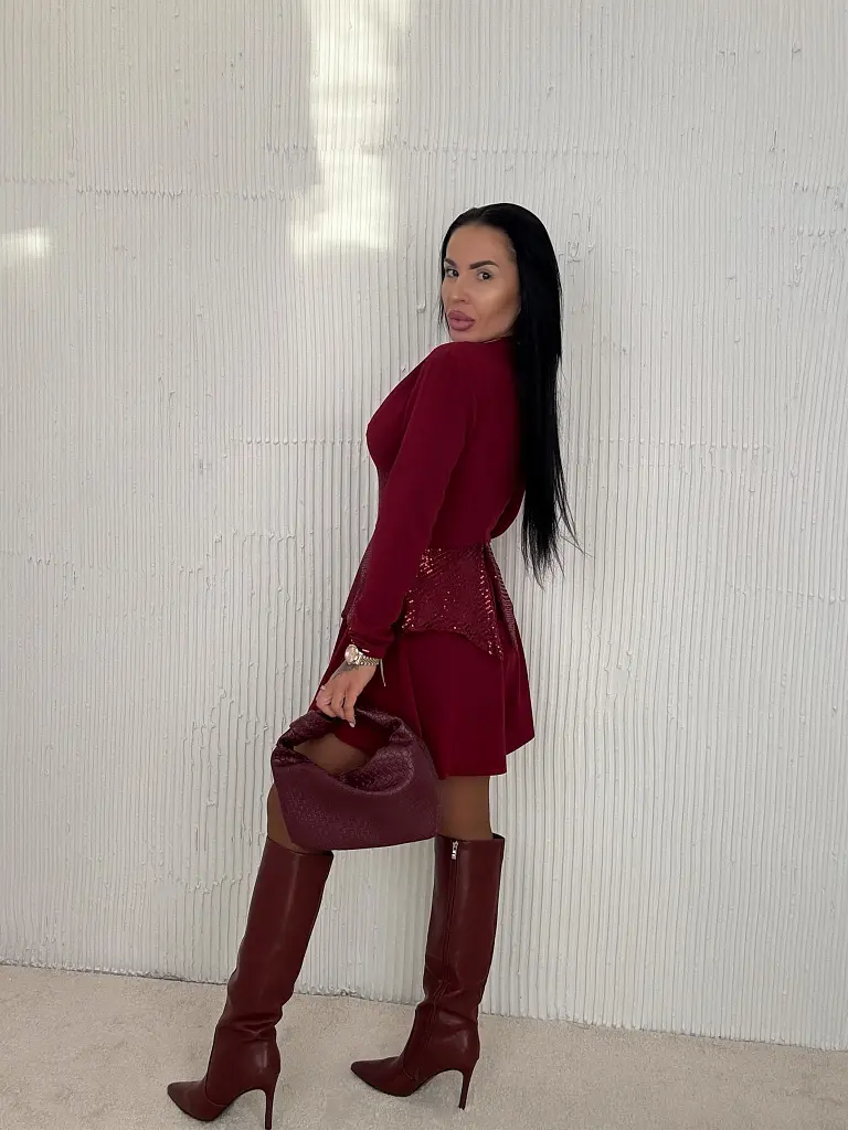 Flitterekkel díszített overál CHARLINA - next