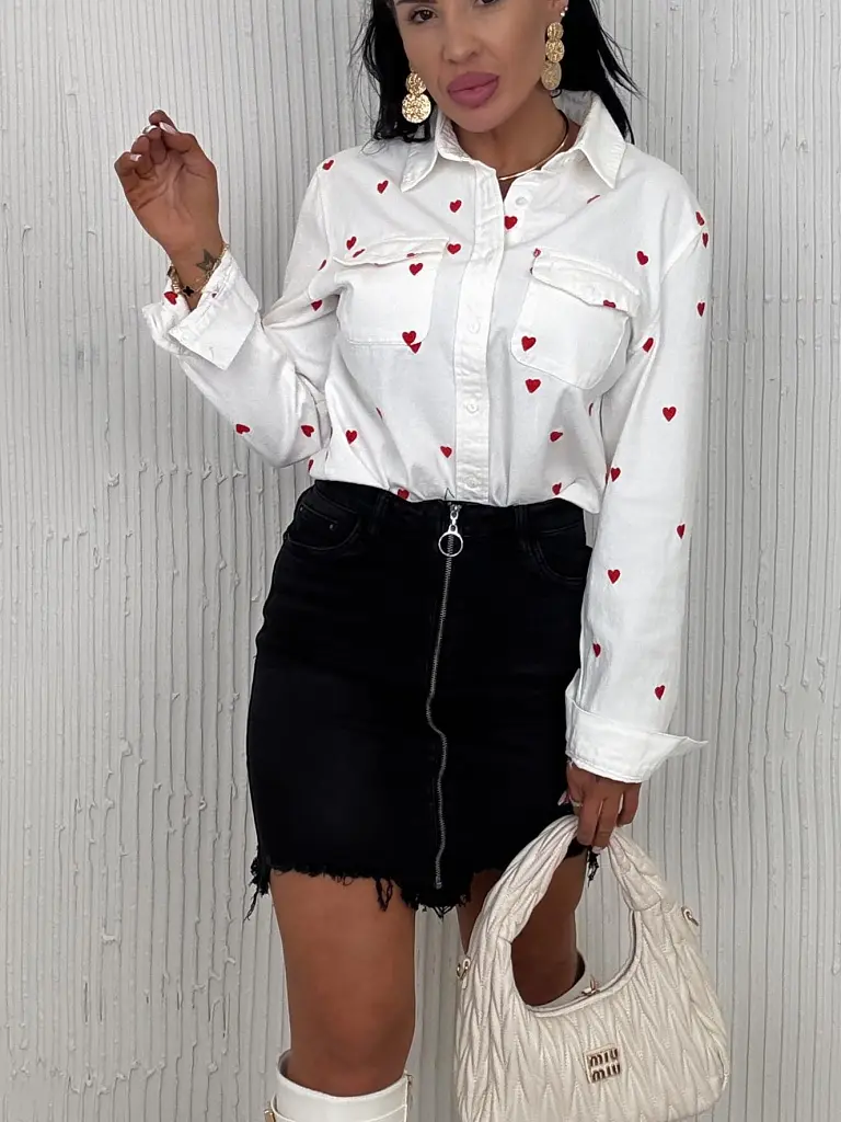 Cipzáras farmerszoknya DENISA - next