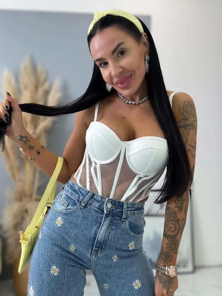 Push-up korzett top SHEELA