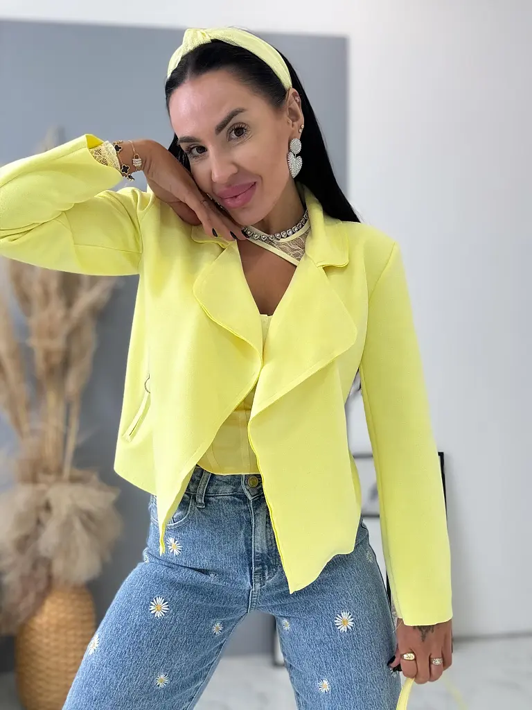 Velúr blézer MICHELE - next