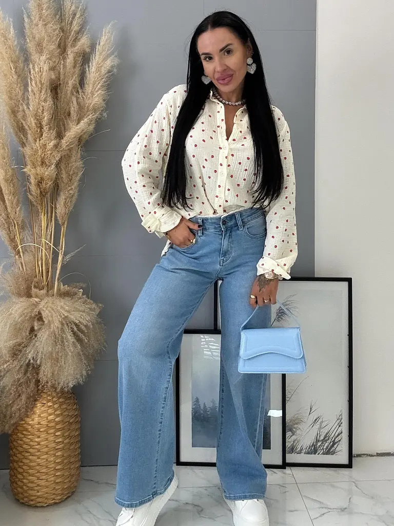 Eprecskés muszlin női blúz SHURI