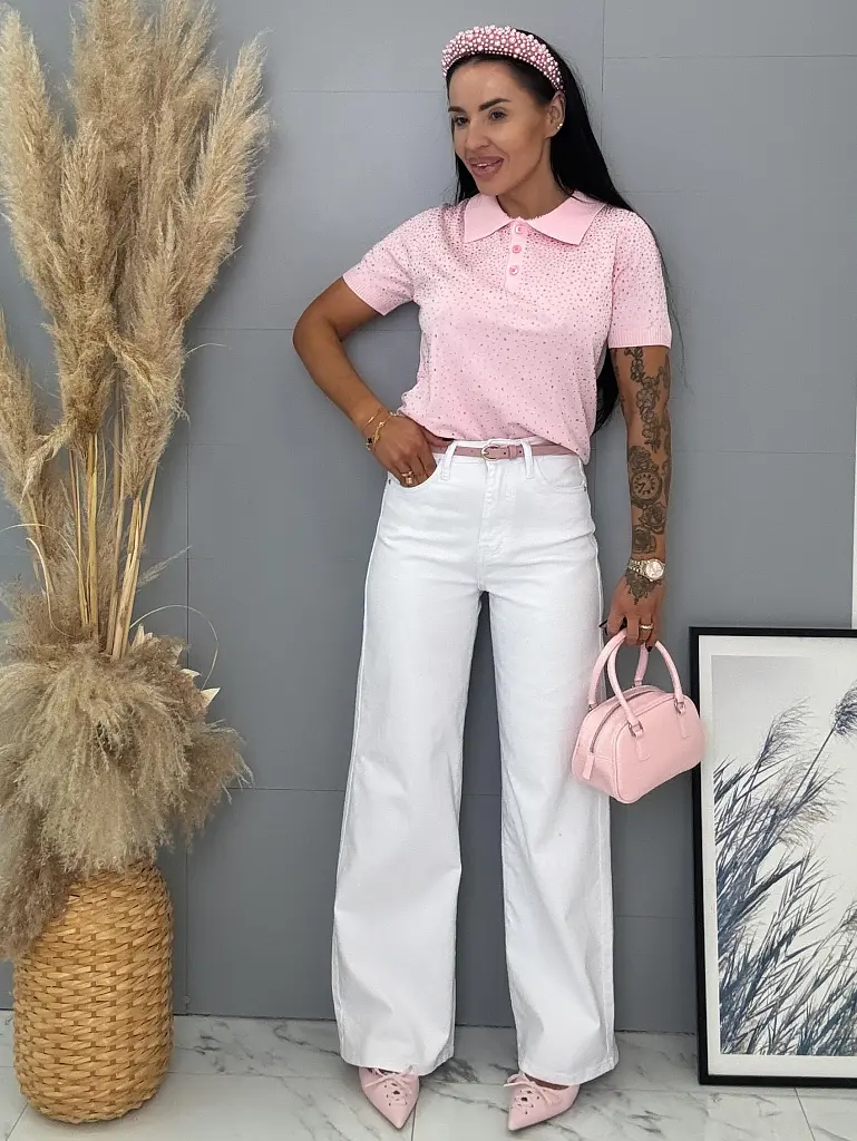 Magas derekú wide leg farmer