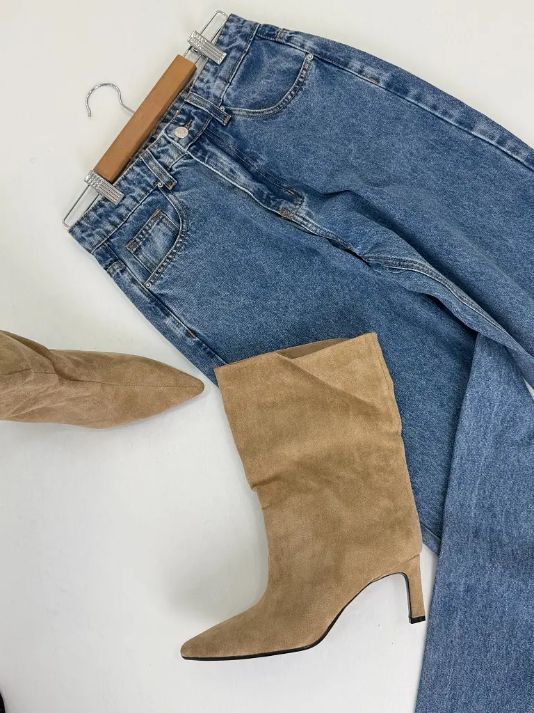 Velúr csizma AVENA - next